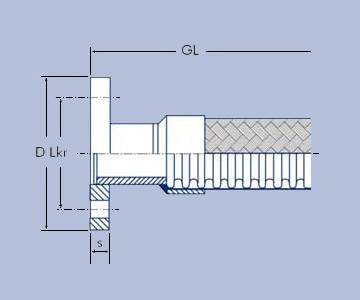 Stutzen mit Festflansch